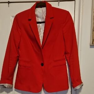 Express Red Blazer